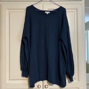 Navy blue sweater